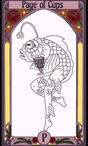 Page of Cups